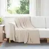 Image de Couvertures À Jeter 24 Pc Beige 200 X 150 Cm 10.41 Kg Polaire Vidaxl