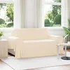 Image de Plaid - VIDAXL - Lot de 6 - 280 x 210 cm - Crème - Polyester