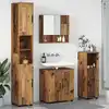 Image de Ensemble De Mobilier De Salle De Bain 4 Pc Bois Ancien Vidaxl