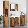 Image de Ensemble De Mobilier De Salle De Bain 4 Pc Bois Ancien Vidaxl