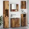 Image de Ensemble De Mobilier De Salle De Bain 5 Pc Bois Ancien Vidaxl