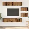 Image de Ensemble Meuble Tv 6 Pc Bois Ancien Bois D'ingénierie Vidaxl