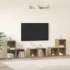 Image de Ensemble Meuble Tv 6 Pcs Chêne Artisanal Bois D'ingénierie Vidaxl