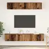 Image de Ensemble Meuble Tv 5 Pcs Bois Ancien Bois D'ingénierie Vidaxl