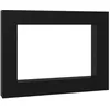 Image de Meuble TV mural en bois dingénierie - vidaXL - Chêne Noir - 305x30x90 cm - 10 portes - 12 étagères