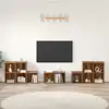 Image de Ensemble De Meubles Tv 8 Pcs Bois Ancien Bois D'ingénierie Vidaxl