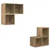 Image de Vidaxl ensemble meuble tv 4 pcs chêne artisanal bois d'ingénierie