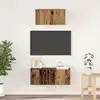 Image de Ensemble Meuble Tv 2 Pcs Bois Ancien Bois D'ingénierie Vidaxl