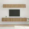 Image de Ensemble Meuble Tv 5 Pcs Chêne Artisanal Bois D'ingénierie Vidaxl