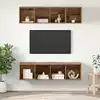 Image de Ensemble Meuble Tv 3 Pcs Bois Ancien Bois D'ingénierie Vidaxl