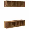 Image de Vidaxl ensemble meuble tv 3 pc bois ancien bois d'ingénierie