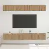 Image de Ensemble Meuble Tv 6 Pc Chêne Artisanal Bois D'ingénierie Vidaxl