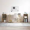 Image de Ensemble Meuble Tv 2 Pc Chêne Artisanal Bois D'ingénierie Vidaxl