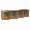 Image de Vidaxl ensemble meuble tv 2 pc chêne artisanal bois d'ingénierie
