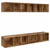 Image de Vidaxl ensemble meuble tv 4 pcs bois ancien 37 x 37 x 107 cm