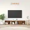 Image de Ensemble Meuble Tv 2 Pc Bois Ancien Bois D'ingénierie Vidaxl