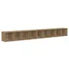 Image de Vidaxl ensemble meuble tv 3 pcs chêne artisanal 37 x 35 x 107 cm