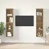 Image de Ensemble Meuble Tv 4 Pcs Chêne Artisanal 37 X 37 X 72 Cm Vidaxl