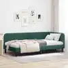 Image de Cadre De Lit D'angle Vert Foncé 100 X 200 Cm Velours Vidaxl