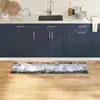 Image de Tapis De Cuisine Gris 150 X 45 Cm Velours Vidaxl