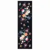 Image de Vidaxl tapis de cuisine noir 300 x 60 cm velours