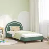 Image de Cadre De Lit Pour Enfants Avec Tête De Lit Vert Mer 90 X 200 Cm Vidaxl