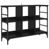 Image de Vidaxl buffet chêne noir 102 x 32 x 73,5 cm