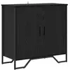 Image de Vidaxl buffet chêne noir 78 x 35 x 74,5 cm