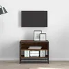 Image de Meuble TV - VIDAXL - 883575 - Bois dingénierie - Style industriel mat - 61x40x46 cm