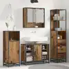 Image de Ensemble De Mobilier De Salle De Bain Avec Tiroir Bois Ancien Vidaxl