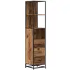 Image de Vidaxl ensemble de mobilier de salle de bain avec tiroir bois ancien