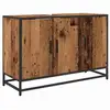 Image de Vidaxl cabinet de salle de bain avec porte bois ancien 90 x 33 x 60 cm