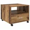 Image de Vidaxl table basse bois ancien 55 x 55 x 45cm bois d'ingénierie