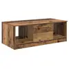 Image de Vidaxl table basse bois ancien 102 x 50 x 36cm bois d'ingénierie
