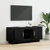 Image de Meuble Tv Chêne Noir 102 X 35 X 45 Cm Bois D'ingénierie Vidaxl