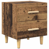Image de Vidaxl armoire de lit bois ancien 40 x 35 x 47.5cm bois d'ingénierie