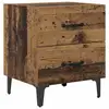 Image de Vidaxl armoire de lit bois ancien 40 x 35 x 47,5 cm bois d'ingénierie