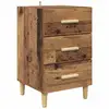 Image de Vidaxl cabinet de chevet bois ancien 40 x 40 x 66 cm bois d'ingénierie