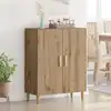 Image de Buffet Chêne Artisanal 70 X 34 X 90 Cm Bois D'ingénierie Vidaxl