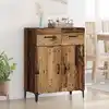 Image de Buffet Bois Ancien 69,5 X 34 X 90 Cm Bois D'ingénierie Vidaxl