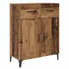 Image de Vidaxl buffet bois ancien 69,5 x 34 x 90 cm bois d'ingénierie