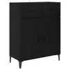 Image de Vidaxl buffet chêne noir 69,5 x 34 x 90 cm bois d'ingénierie