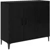 Image de Vidaxl buffet chêne noir 34 x 90 x 80 cm bois d'ingénierie