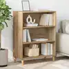 Image de Buffet Chêne Artisanal 69,5 X 32,5 X 90 Cm Bois D'ingénierie Vidaxl