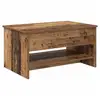 Image de Vidaxl table basse bois ancien 80 x 50,5 x 41,5 cm bois d'ingénierie
