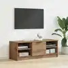 Image de Meuble Tv Chêne Artisanal 102 X 35 X 36,5 Cm Bois D'ingénierie Vidaxl