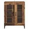 Image de Vidaxl buffet bois ancien 69,5 x 34 x 90 cm bois d'ingénierie et fer