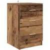 Image de Vidaxl cabinet de chevet bois ancien 40 x 40 x 63 cm bois d'ingénierie