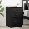 Image de vidaXL Table de nuit - Un meuble pour la chambre pratique et stylé parfait pour ranger tes affaires. Avec un tiroir 880916