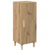 Image de Vidaxl buffet chêne artisanal 34,5 x 34 x 90 cm bois d'ingénierie